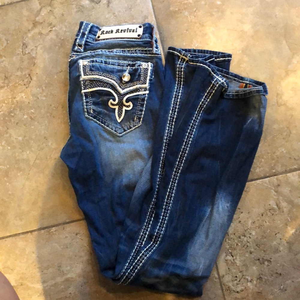 Rock Revival Boot Cut Jeans size 29
